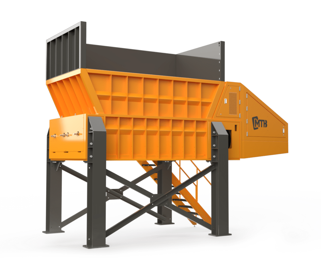 RSX 2800, CIW and complex industrial waste pre shredder