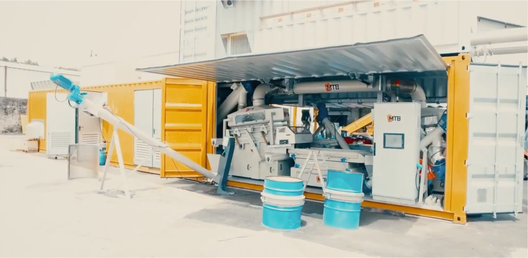 équipement de recyclage de déchets industriels, Cable BOX