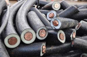Recyclage cables cuivre