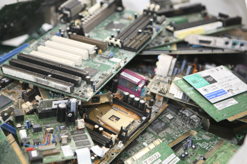 recyclage déchets électroniques