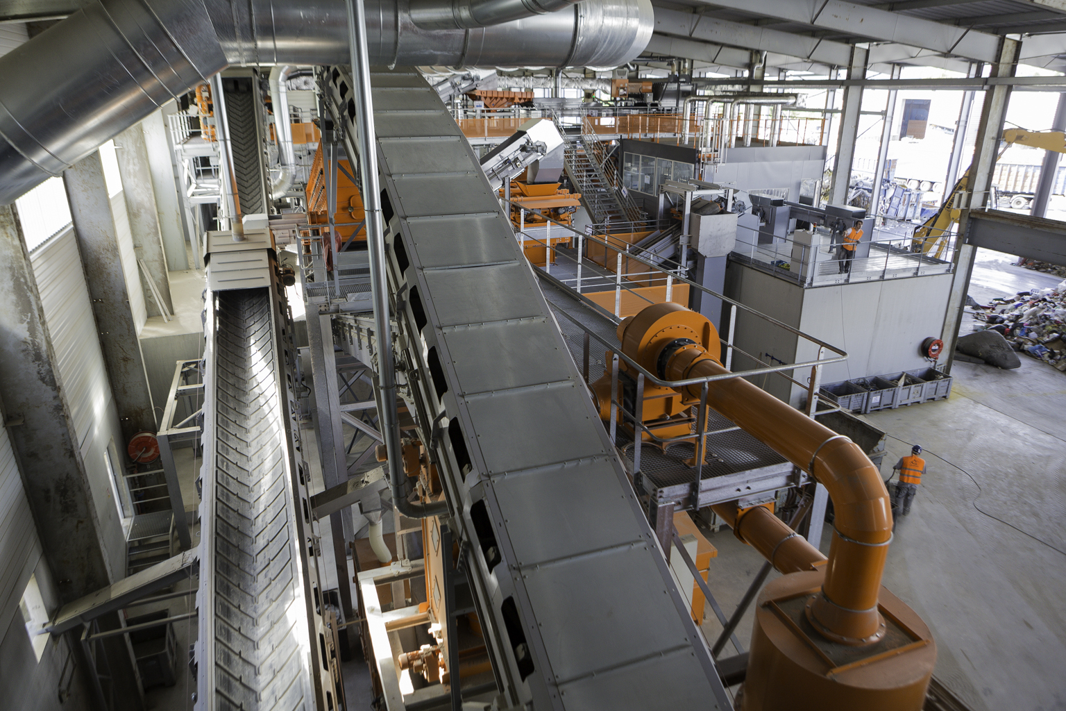 EXCOFFIER, ligne de recyclage, revalorisation des déchets (DIB)