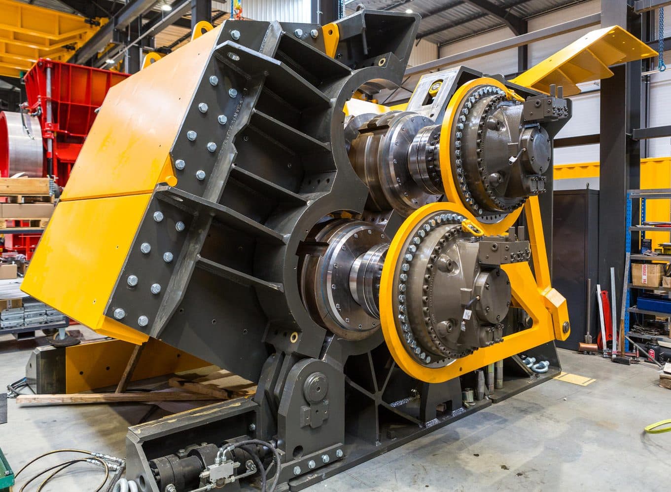 Pré-broyeur EZR Hydraulique, un équipement de recyclage MTB