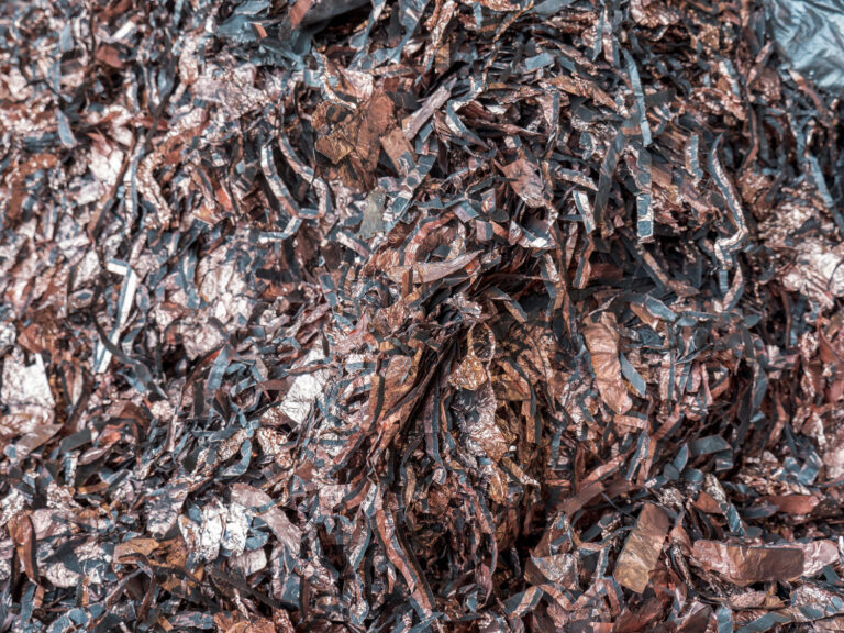 Matière recyclage batteries