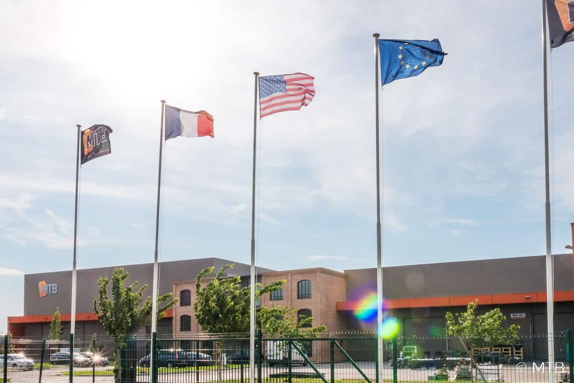 MTB Recycling headquarters in St-Chef, France