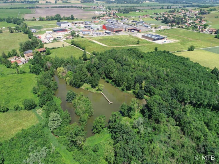 MTB Recycling premises in Saint-Chef, France