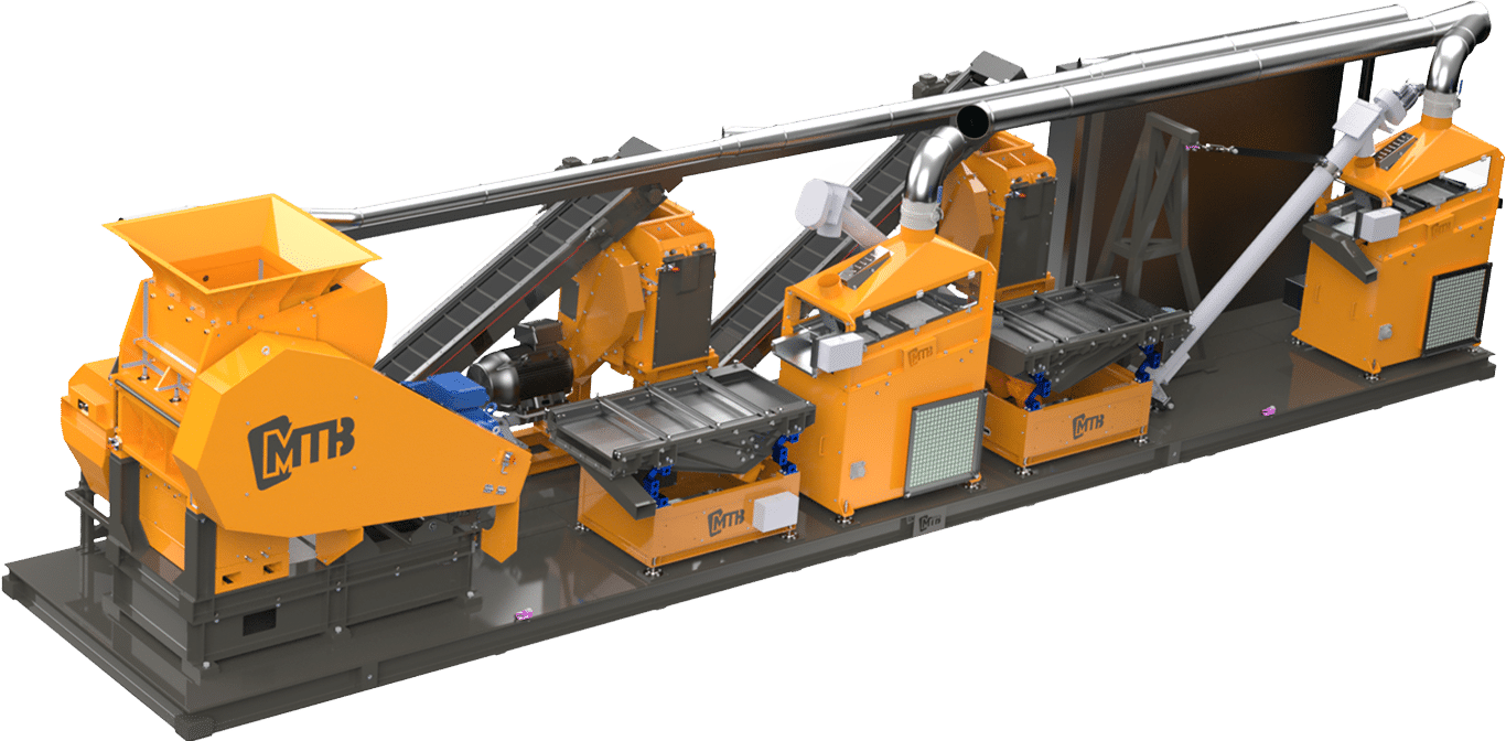 MaX, the smallest cable recycling line by MTB